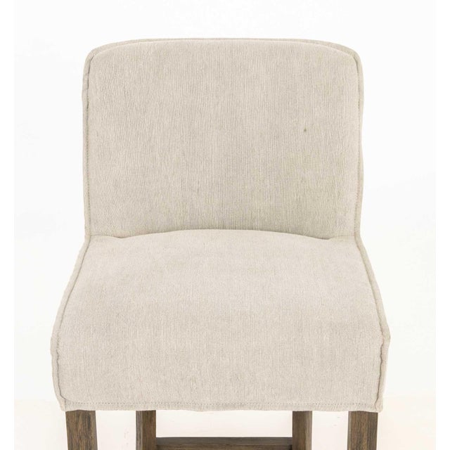Four Hands "Aria" Upholstered Bar Stools, 3 For Sale In New York - Image 6 of 9