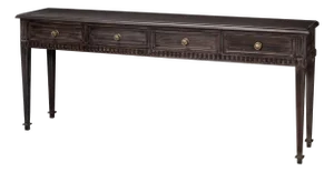 Classic Long Console Table With Drawers
