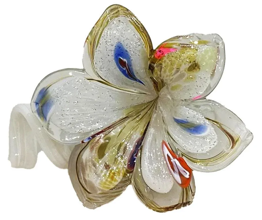 EUSTUMA Hand Blown Glass Elephant Figurine Ornament,Animal - View #4