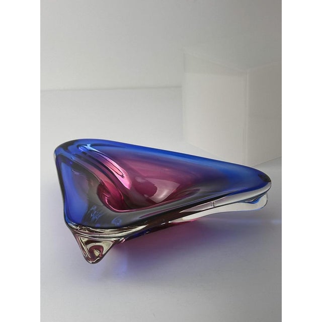 1970s Vintage Italian Murano Glass Bowl, 1970s For Sale - Image 5 of 10