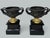 Mid 19th Century Antique Pair French Ormolu Bronze Warwick Albani Grand Tour Vases Urns Clodion For Sale - Image 5 of 12