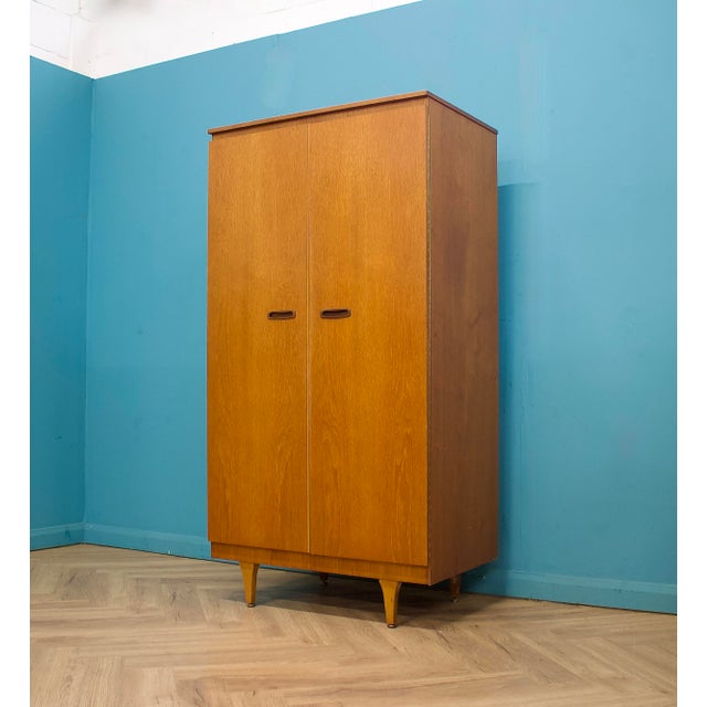 Mid-Century Teak Wardrobe from Stonehill, 1960s For Sale - Image 4 of 11