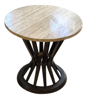 Edward Wormley for Dunbar Sheaf Side Table | Mid-Century Modern Vintage