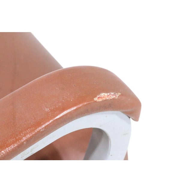 Chrome Industrial Mid 20th Century Swivel Tilt Office Desk Chair by Cole For Sale - Image 8 of 13