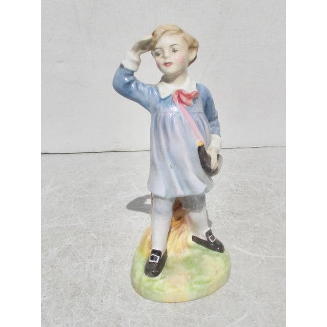 Ceramic Little Boy Blue Royal Doulton Porcelain Figure For Sale - Image 7 of 9