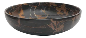 Black & Gold Marble Bowl