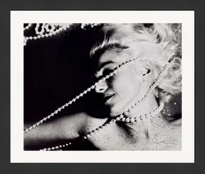 Bert Stern the Last Sitting: Marilyn With Pearls (Hand Signed C-Print), 2013