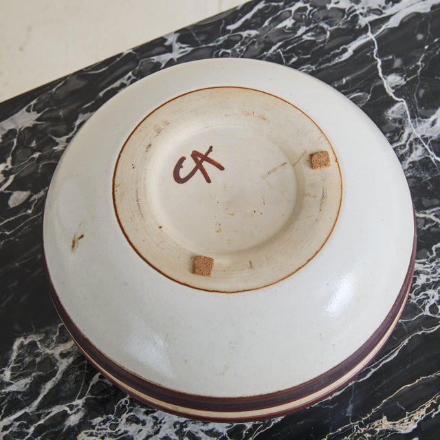 White Italian Ceramic Lidded Bowl by Nanni Valentini for Ceramica Arcore, 1970s For Sale - Image 8 of 8