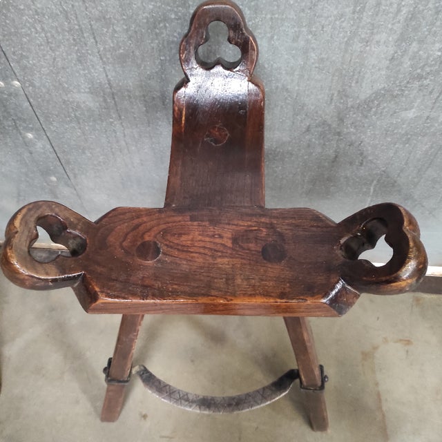 Vintage Brutalist Bar Stool, Marbella, Spain, 1960s For Sale - Image 5 of 9