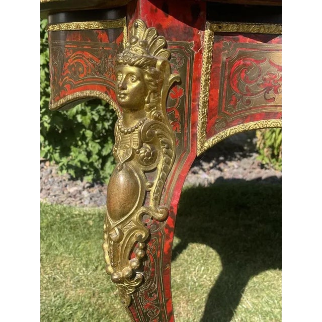 Napoleon III Boulle Marquetry Coffee Table For Sale - Image 9 of 13