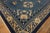 1980s Royal Blue Medallion Vintage Art Deco Modern Chinese Peking Room Size Rug For Sale - Image 14 of 15