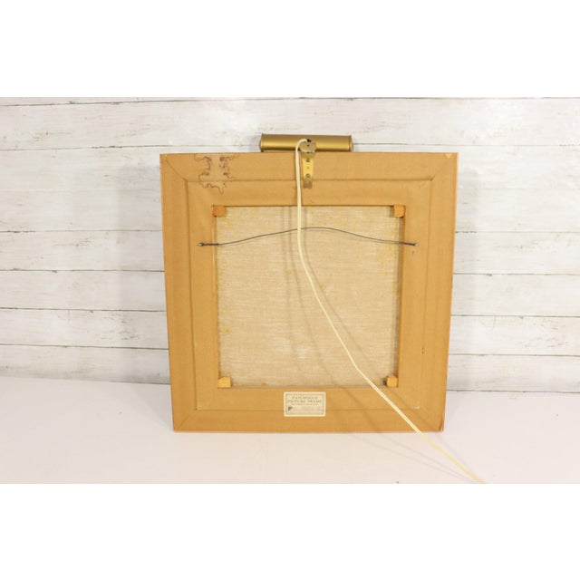 1950s Striking Original Oil on Canvas Portrait of a Contemplative Gentleman by George Weissbort (1928-2013) For Sale - Image 13 of 13