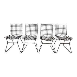 Knoll Style 1960s Side Chairs - Set of 4 For Sale