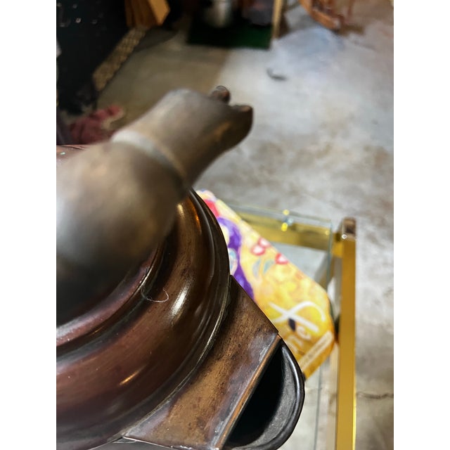 1970s Solid Copper Farmhouse Pitcher For Sale - Image 12 of 12