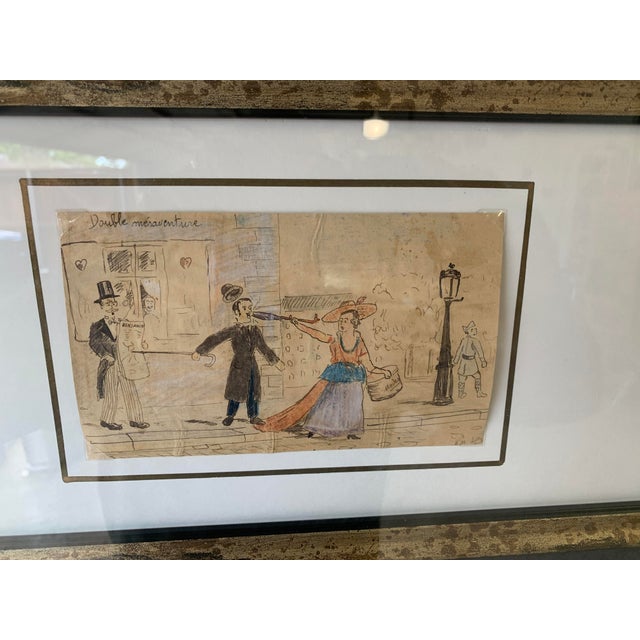 Based on the signature the artist is likely Benjamin Rabier (1864-1939) Highly influential French illustrator known for...