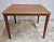Mid-Century Modern Vejle Stole & Mobelfabrik Scandinavian Modern Solid Teak Square Side Table For Sale - Image 3 of 9