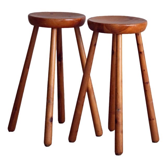 High Stools, 1960s, Set of 2 For Sale