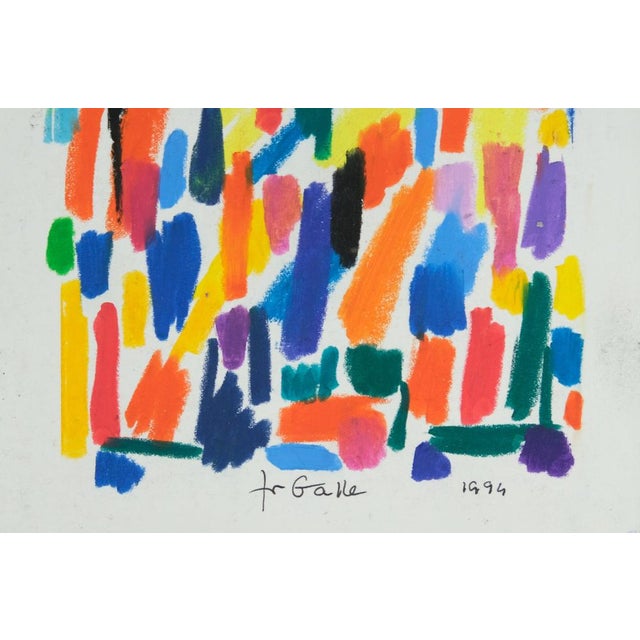 Françoise Galle, Palette en Fête, Pastel For Sale - Image 6 of 7