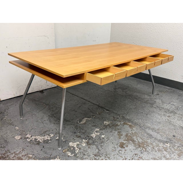 Design Plus Gallery presents the Dordoni Worktop Desk with Drawers by Rodolfo Dordoni from Design Within Reach. This desk...