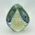 Robert Eickholt 1990s Robert Eickholt Egg Paperweight 3-Sided Opalescent Glows 4.5” Vintage Signed For Sale - Image 4 of 18