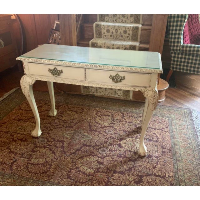 Colonial Revival Entry Table For Sale - Image 9 of 9