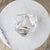Transparent Baccarat or Murano Style Faceted Crystal Ashtray or Catchall. For Sale - Image 8 of 12