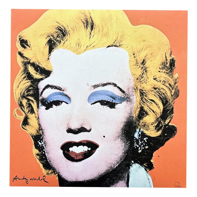 After Andy Warhol, Marilyn Monroe Orange, 1980s, Print For Sale