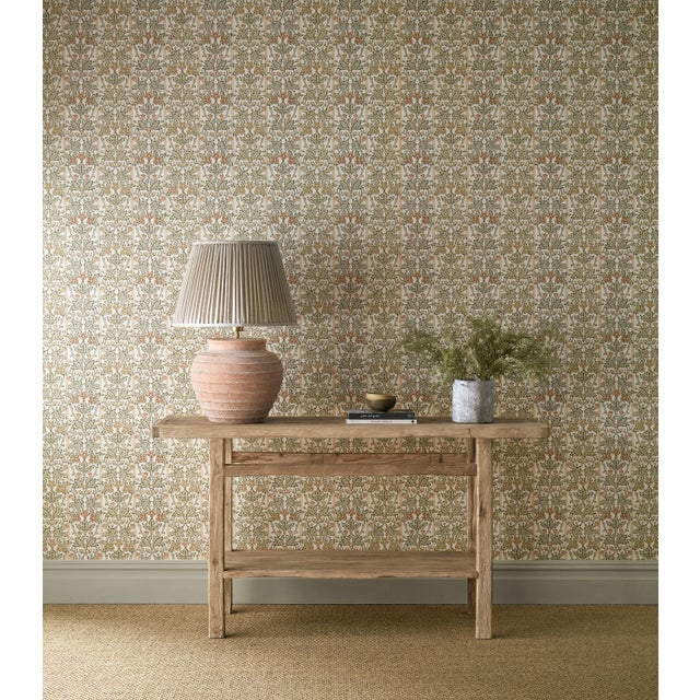 A unique design Oak & Blossom was initially intended for stained glass possibly by Duncan Dearle J.H. Dearles brother who...