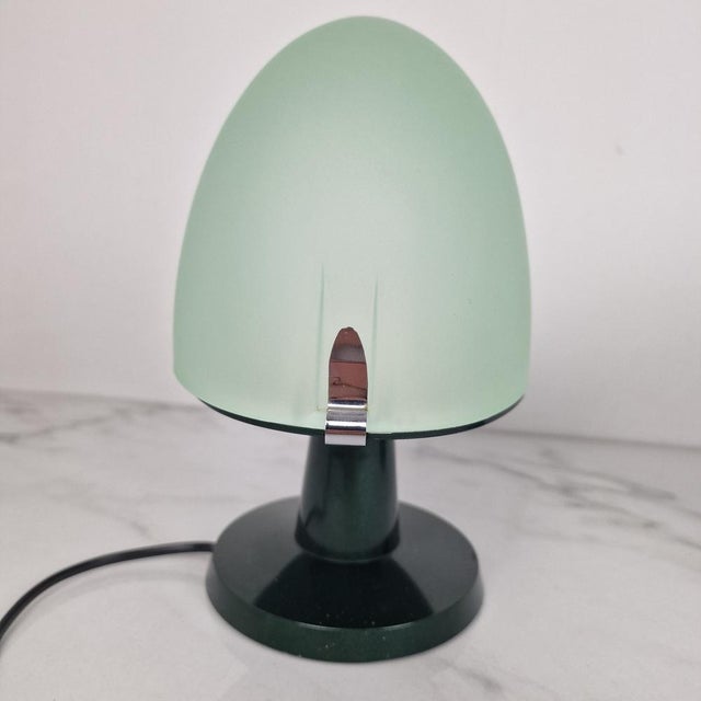 Green Dolly Table Lamps in Glass, Metal, and Plastic from Valenti, Milan, 1980s, Set of 2 For Sale - Image 8 of 18