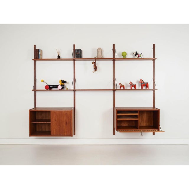 Danish Teak Shelving Unit, 1960s For Sale - Image 3 of 18
