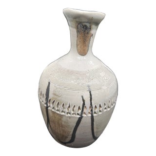 Vintage Onta Ware Vase, Signed For Sale