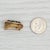 Antique Phi Alpha Gamma Bone Badge 14k Gold Enamel Medical Fraternity Pin For Sale - Image 4 of 4
