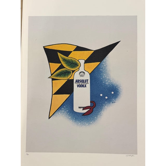Various Artists 1990s “Absolut Statehood” a Folio of 51 Lithographs Representating Each State, plus DC - Set of 52 For Sale - Image 4 of 18