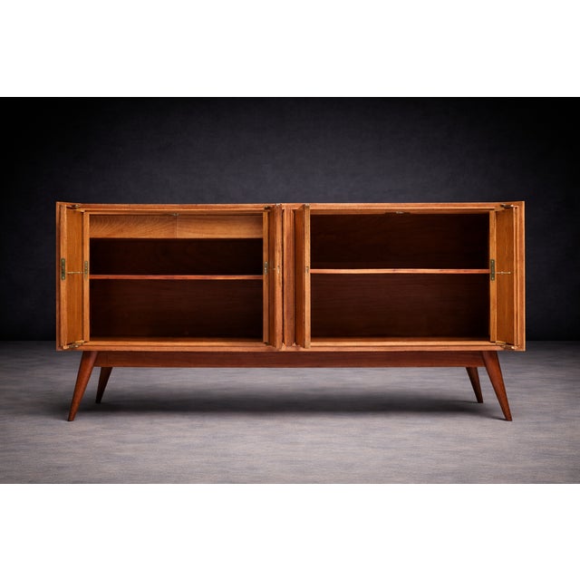 Credenza in Cherry Wood, Joaquim Tenreiro for Laubitch & Hirth, 1942 - Lot 41A For Sale - Image 11 of 13