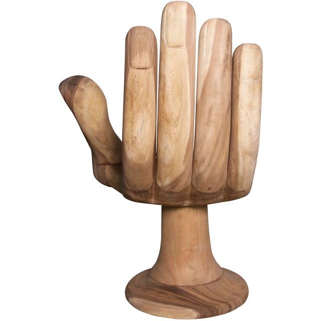 Noir NOIR Buddha Chair, Teak For Sale - Image 4 of 5