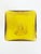 Gold Yellow Glass Bottle with Stopper, France, 1970s For Sale - Image 8 of 12