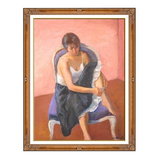 Mid 20th Century Silken Adornment, Constantin Chatov For Sale