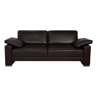 Leather Alba Three-Seater Sofa from Brühl For Sale