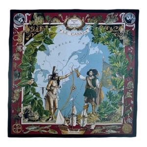 Hermes 2006 Collection Authentic Original Hermès Scarf Art Advertisement Lithograph Featuring Hermès Design
