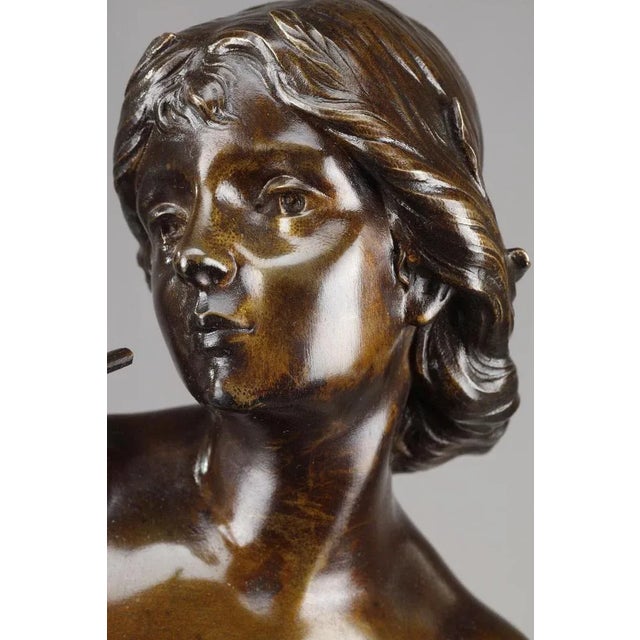 Julien Causse, La Renommée, Bronze For Sale - Image 12 of 18