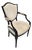 Gianfranco Ferre Home Regency Style Arm Chair For Sale