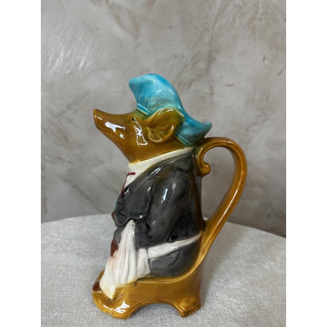 Slipware Pig Pitcher, 1920s For Sale - Image 11 of 14