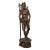 Wood Carved Wood Figure of Warrior For Sale - Image 7 of 7