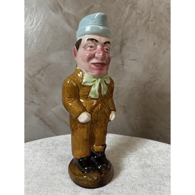 French Earthenware Pitcher, 1890s For Sale - Image 14 of 14