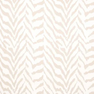 Sample - Schumacher Quincy Wallpaper in Natural