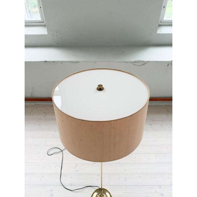 Mid-Century Brass G-024 Floor Lamp from Bergboms, Sweden, 1960s For Sale - Image 9 of 14