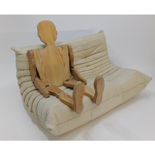 Mid-Century Modern Wooden Articulating Folk Art Mannequin For Sale - Image 15 of 16