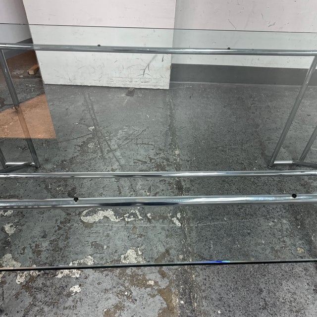 Eileen Gray Double X Dining Table For Sale - Image 12 of 12