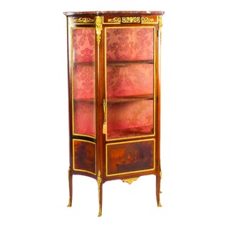 French Display Cabinet from Vernis Martin, 19th Century For Sale