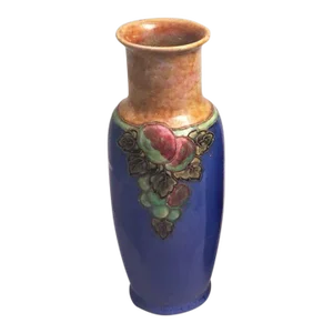 Royal Doulton Grape Cluster Vase From the Arts and Crafts Period